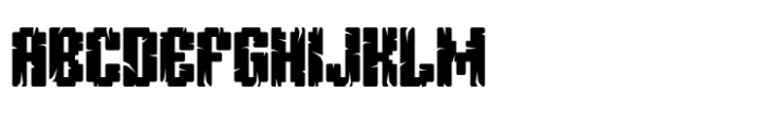 Alpha Forge Display Font UPPERCASE