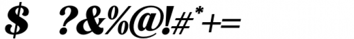 Alpha Kosty Italic Font OTHER CHARS