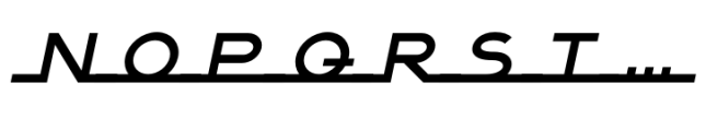Alpha Strada Racer Italic Font UPPERCASE