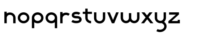 Alpha Strada Regular Font LOWERCASE