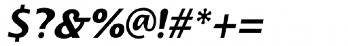 Alphabet Bold Italic Font OTHER CHARS