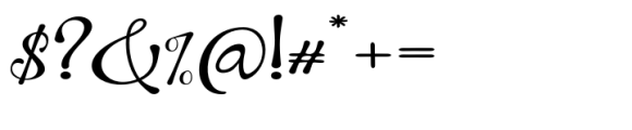 Alphabet Handwritten Font OTHER CHARS