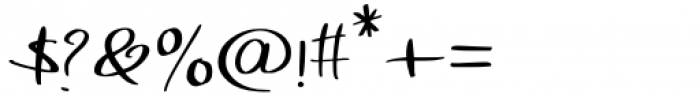 Alphard Regular Font OTHER CHARS
