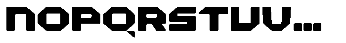 Alphatron Font UPPERCASE