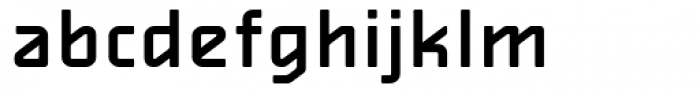 Alphaville Medium Font LOWERCASE