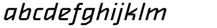 Alphaville Oblique Font LOWERCASE