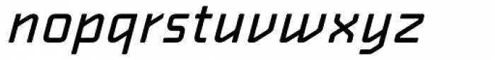 Alphaville Oblique Font LOWERCASE