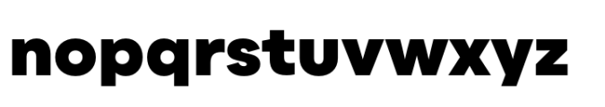 Alphazet Extra Bold Font LOWERCASE