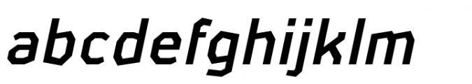 Alphii Semi Bold Italic Font LOWERCASE