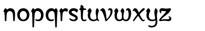 Alphonse Mucha Font LOWERCASE