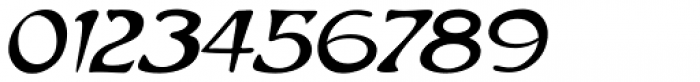 Alphonse Nouveau Oblique Font OTHER CHARS