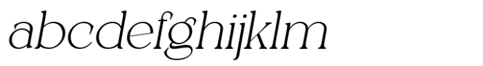 Alpinecia Italic Font LOWERCASE