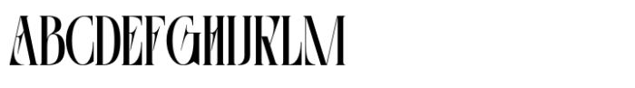 Alqen Font UPPERCASE