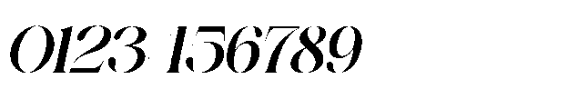 Alqest Oblique Font OTHER CHARS