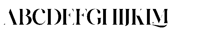 Alqest Regular Font UPPERCASE