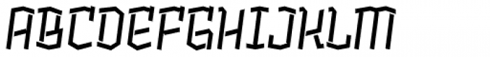 Alquitran Stencil Bold Font UPPERCASE