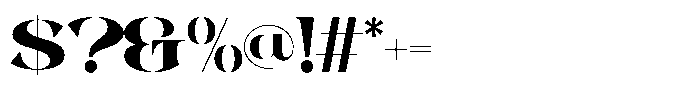 Alrays Bloom Bold Font OTHER CHARS
