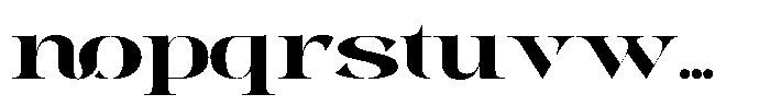 Alrays Bloom Bold Font LOWERCASE