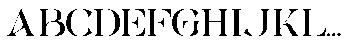 Alrays Bloom Light Font UPPERCASE
