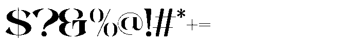 Alrays Bloom Medium Font OTHER CHARS