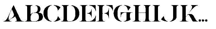 Alrays Bloom Medium Font UPPERCASE