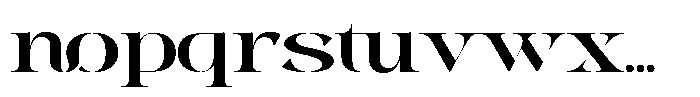 Alrays Bloom Medium Font LOWERCASE