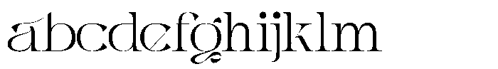 Alrays Bloom Thin FONT