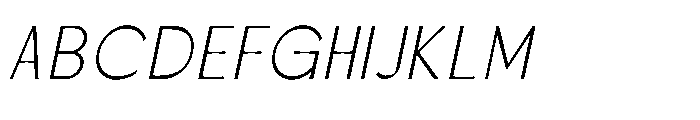 Alsty Zalet Italic Font UPPERCASE