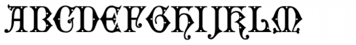 Alt Gotisch Einfach Font LOWERCASE