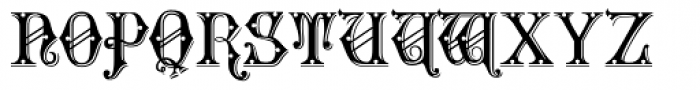 Alt Gotisch Verzierte Font LOWERCASE