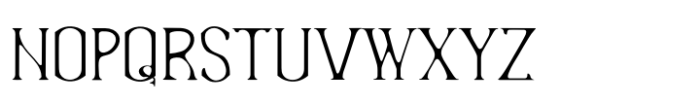 Alta Basilica  Regular Font UPPERCASE