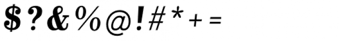 Alta Mesa Fill L Regular Italic Font OTHER CHARS