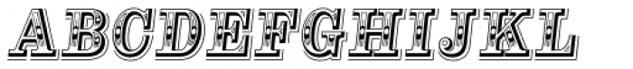 Alta Mesa L Regular Italic Font UPPERCASE