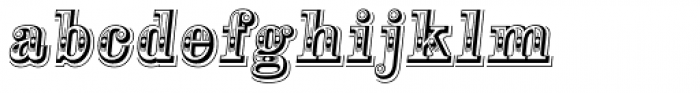 Alta Mesa L Regular Italic Font LOWERCASE