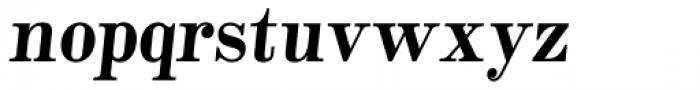 Alta Mesa Plain Regular Italic Font LOWERCASE