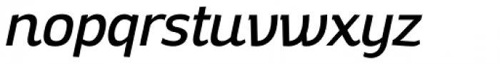 Altair Italic Font LOWERCASE