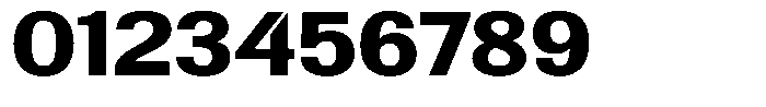 Altavion Black Semi Expanded Font OTHER CHARS