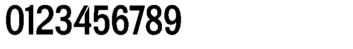 Altavion Bold Condensed Font OTHER CHARS