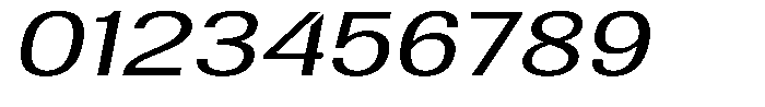 Altavion Expanded Italic Font OTHER CHARS