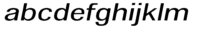 Altavion Expanded Italic FONT