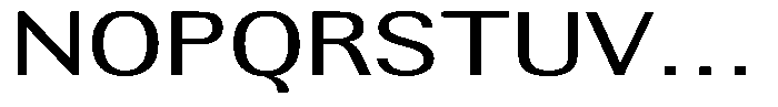 Altavion Expanded Font UPPERCASE