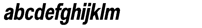 Altavion Extra Bold Condensed Italic FONT