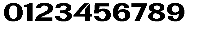 Altavion Extra Bold Expanded Font OTHER CHARS