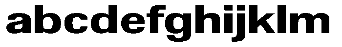 Altavion Extra Bold Expanded FONT