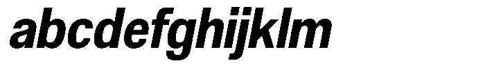 Altavion Extra Bold Semi Condensed Italic FONT