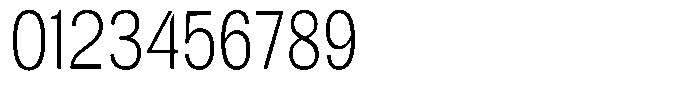 Altavion Extra Light Condensed Font OTHER CHARS