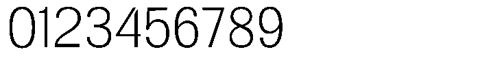 Altavion Extra Light Semi Condensed Font OTHER CHARS