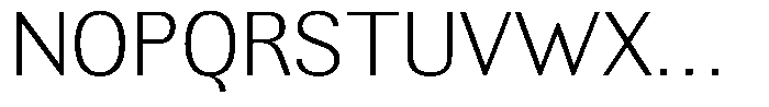 Altavion Extra Light Font UPPERCASE
