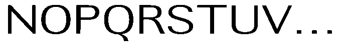 Altavion Light Expanded Font UPPERCASE