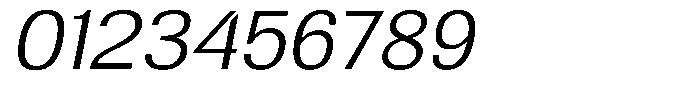 Altavion Light Italic Font OTHER CHARS